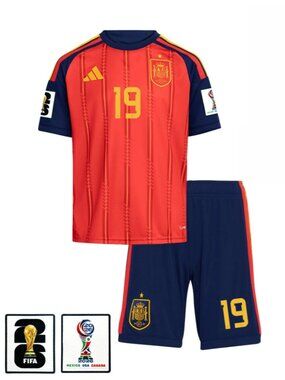 Lamine Yamal 2026 World Cup Soccer Jersey Suit Set